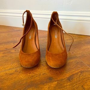 Jeffrey Campbell x free people Heels in burnt orange